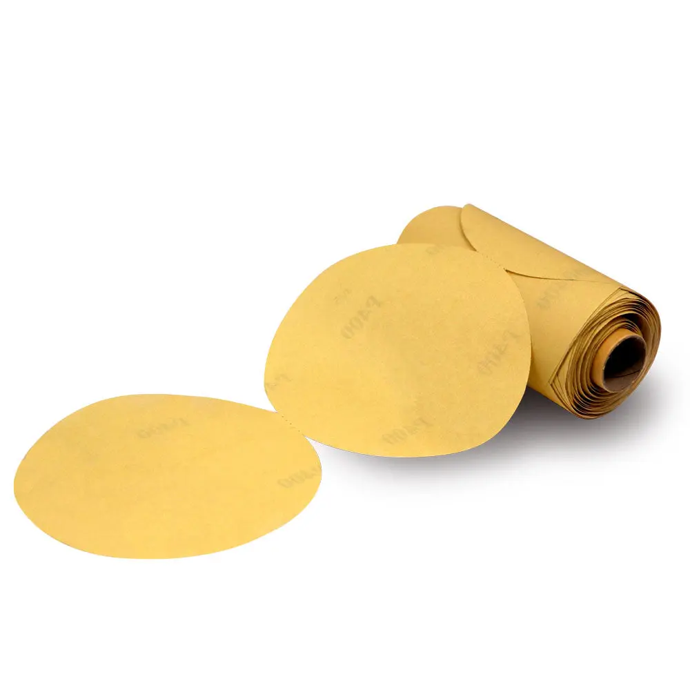 Renegade Products 5" and 6" PSA (Pressure-Sensitive Adhesive) Aluminum Oxide Sanding Discs | Pack of 100