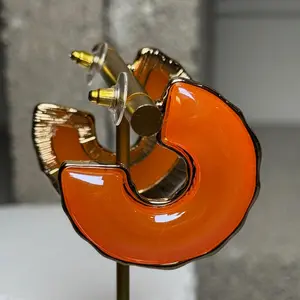 Neon Lush Hoop Earrings