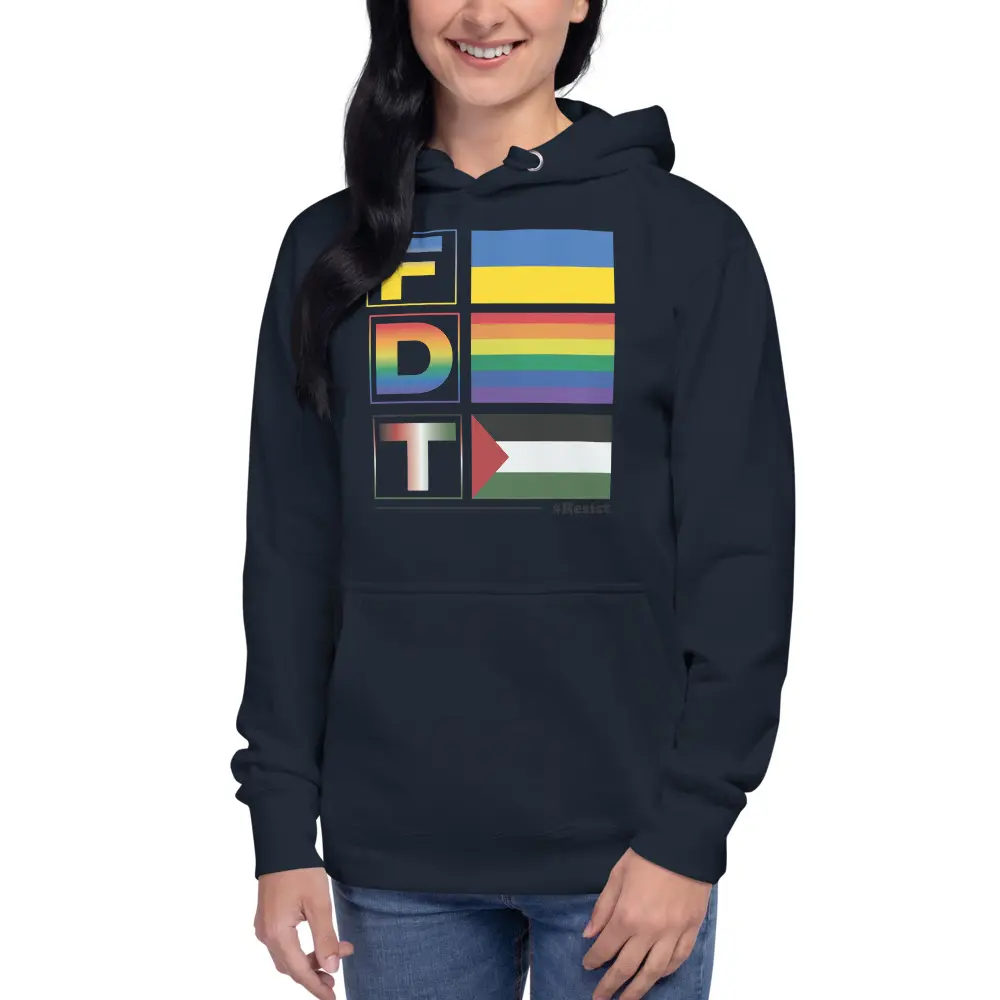 FDT Multi Color Unisex Hoodie