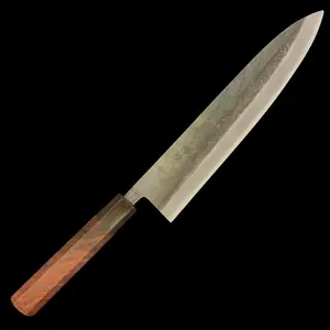 Tokushu Knife Rosewood Series White #2 Kurouchi 240mm Japanese Gyuto Knife