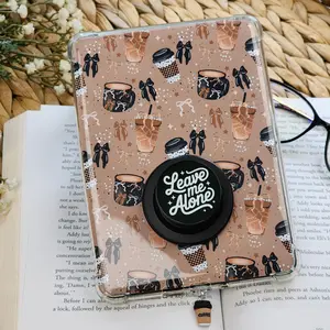 3-Piece Kindle Accessory Set for Clear Case - Beige Cafe