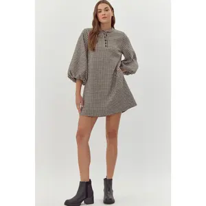 Checkered Up Dress