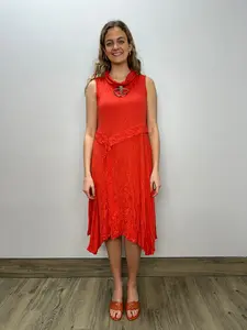 Apricot Loretta Dress