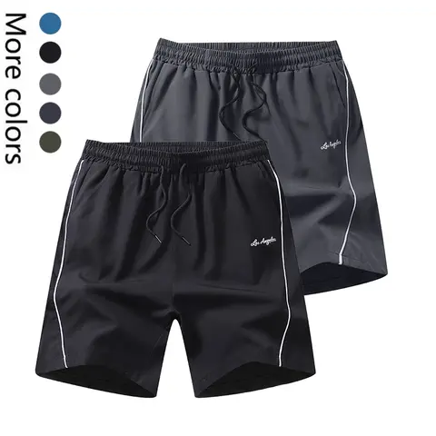 Clean Gent 1–2 piece set, summer men’s shorts outfit, breathable fitness shorts, quick-drying breathable fabric, comfortable polyester fabric, slight stretch, solid color design, convenient pockets
