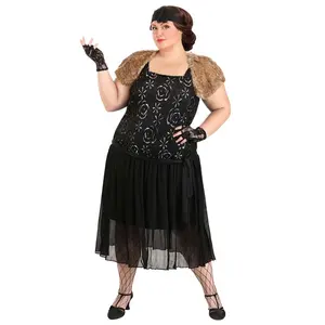 Plus Size Charleston Flapper Women's Costume