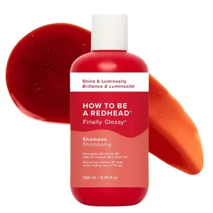 How to be a Redhead Finally Glossy Shine & Luminosity Shampoo for Redheads, Cruelty-Free, Sulfate-Free + Vegan