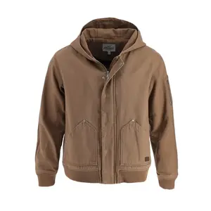 Thorogood Legacy Stone Washed Hooded Bomber Jacket