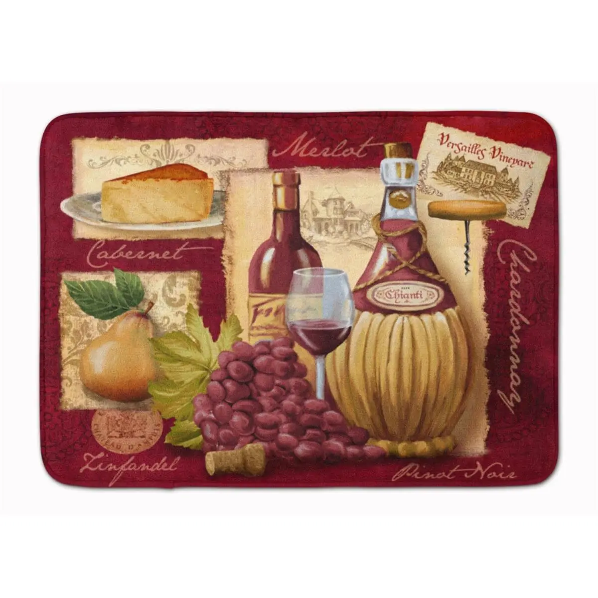 212 MAIN Decorative Memory Foam Mat - Plush Top, Full Cushion, Machine Washable, for Home Kitchen Use, Room Decor, Machine Washable Rug
