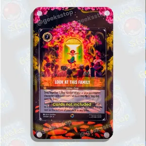 Look at this Family Custom Acrylic Cards Display Case