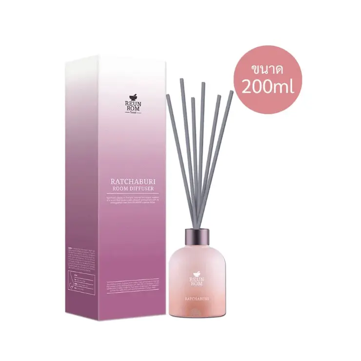 REUNROM Ratchaburi Reed Diffuser 200ml Long Lasting Home Fragrance