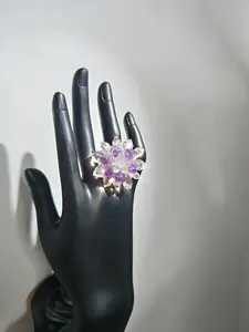 Lior(8077)gc.Amethyst Star Ring