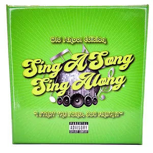 Sing A Song Sing Along Old School Edition Classic Music Trivia Card Game