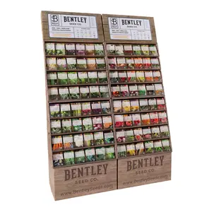 1000 Piece Vegetable and Herb Seed Packet Retail POS Corrugated
