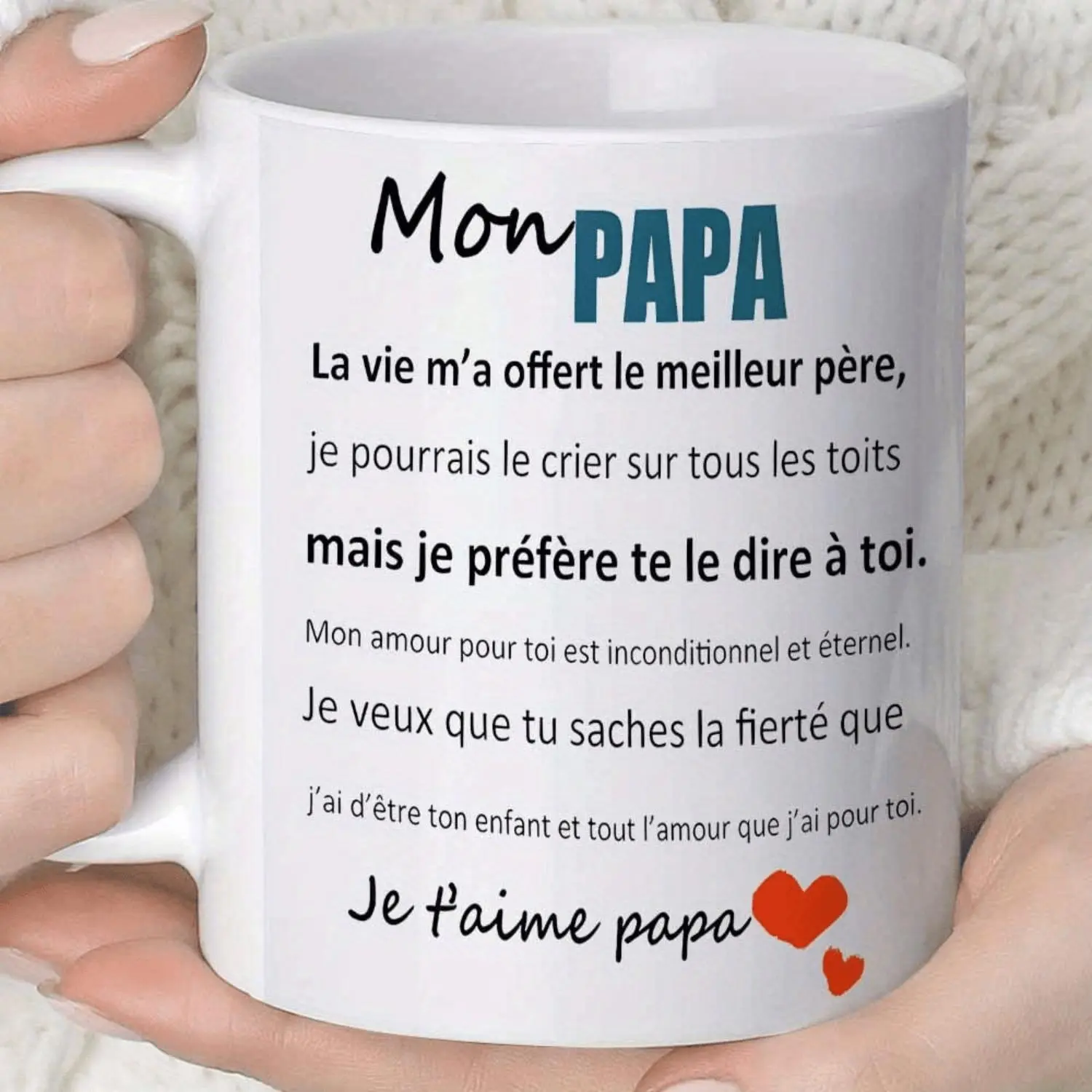 One Piece Novelty Ceramics Mug Dad Gift Coffee Cup Juice Cup 11OZ 360ML Fun Gift