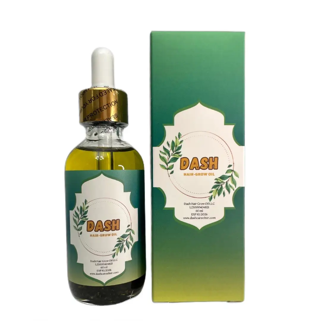 Dash Natural Hair Growth Oil, Rosemary Oil for Growth, Follicles Strengthening O...