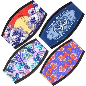 Diving Mask Slap Straps Cover Neoprene Swimming Goggles Glasses Strap Head Band Parts Accessories For Diving Swim Snorkel