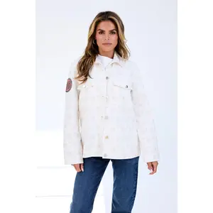 Knicks Twill Rhinestone Jacket