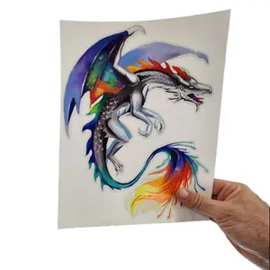 Dragon Decal Tumbler Car Truck Window Bumper Wall Decal Sticker Girl Fantasy