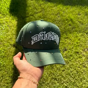 DandyHats Green Crystal Hat Mystery Drop with Decorative Design and Unique Style