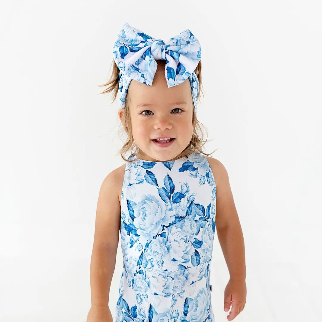 My Something Blue Biggie Bow