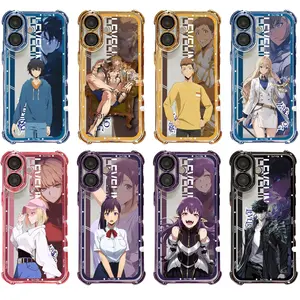Solo Leveling Phone Case For iPhone 17 Promax 16 15 14 13 12 11 Plus Pro Max 17Air and Samsung S26 S25 S24 S23 S22 S21 FE Plus Ultra - Anti Drop Full Perfect Aesthetic Printed Soft TPU Case