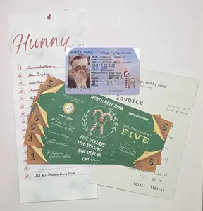 White Santa Evidence Kit