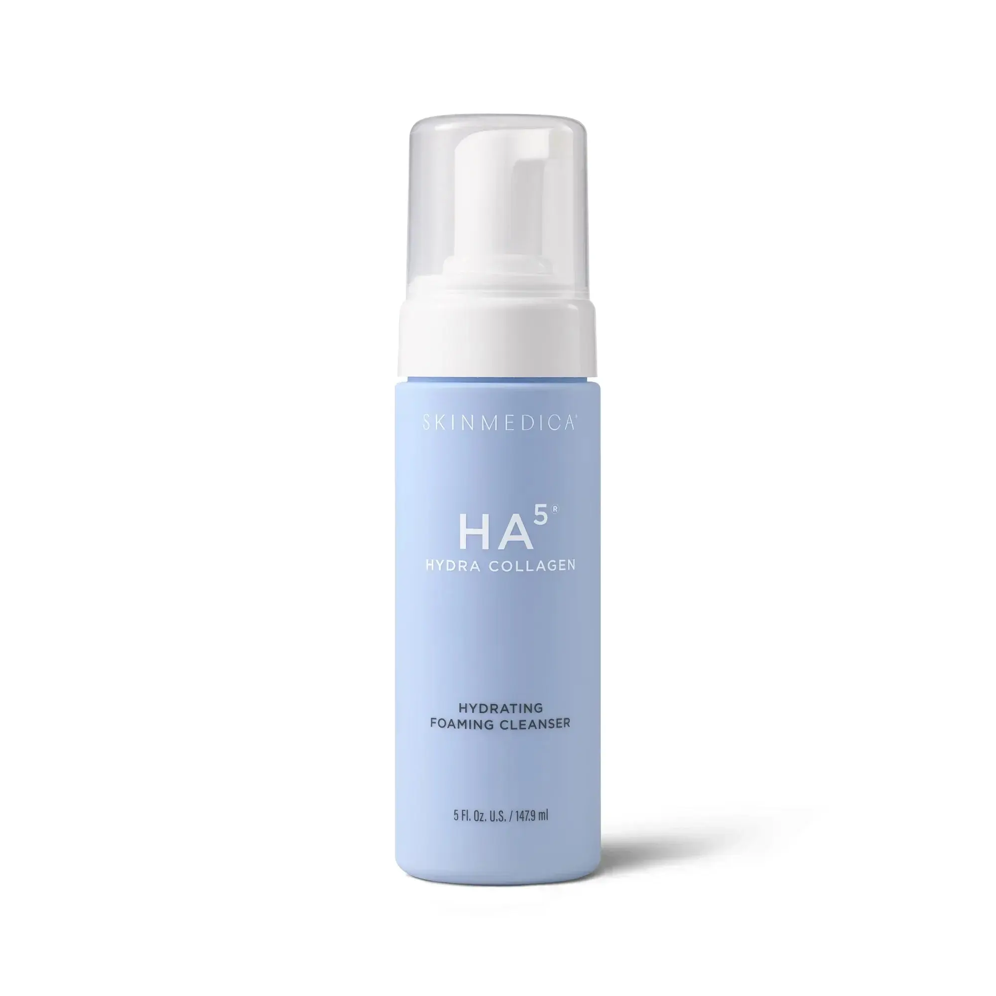 SkinMedica HA5 Foaming Facial Cleanser with Hyaluronic Acid & Vegan Collagen, Gentle Hydrating Face Wash for Sensitive & Dry Skin, Lightweight & Sulfate-Free