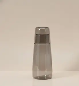 Gray Glass Carafe