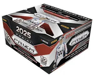 Panini 2025 Prizm NASCAR Hobby Box - 3 Autos per Box - Ripped and Shipped