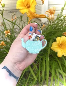 Pam’s Teapot Acrylic Keychain