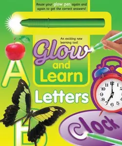 USED Book - Glow and Learn Letters (Glow and Learn) Glow and Learn Letters by Hinkler Books Pty Ltd (COR) Hinkler Studios (EDT) Hinkler Books (Hardcover) - english