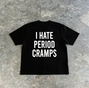 I Hate Period Cramps Tee | Feminine Health Statement Shirt