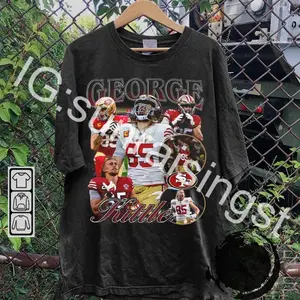 George Kittle Vintage Bootleg Style Shirt, George Kittle Shirt, Unisex shirt