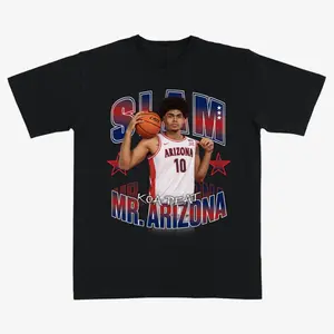 SLAM Koa Peat Arizona Basketball T-Shirt – Vintage College Hoops Graphic Tee “Mr Arizona” Design for Arizona Fans