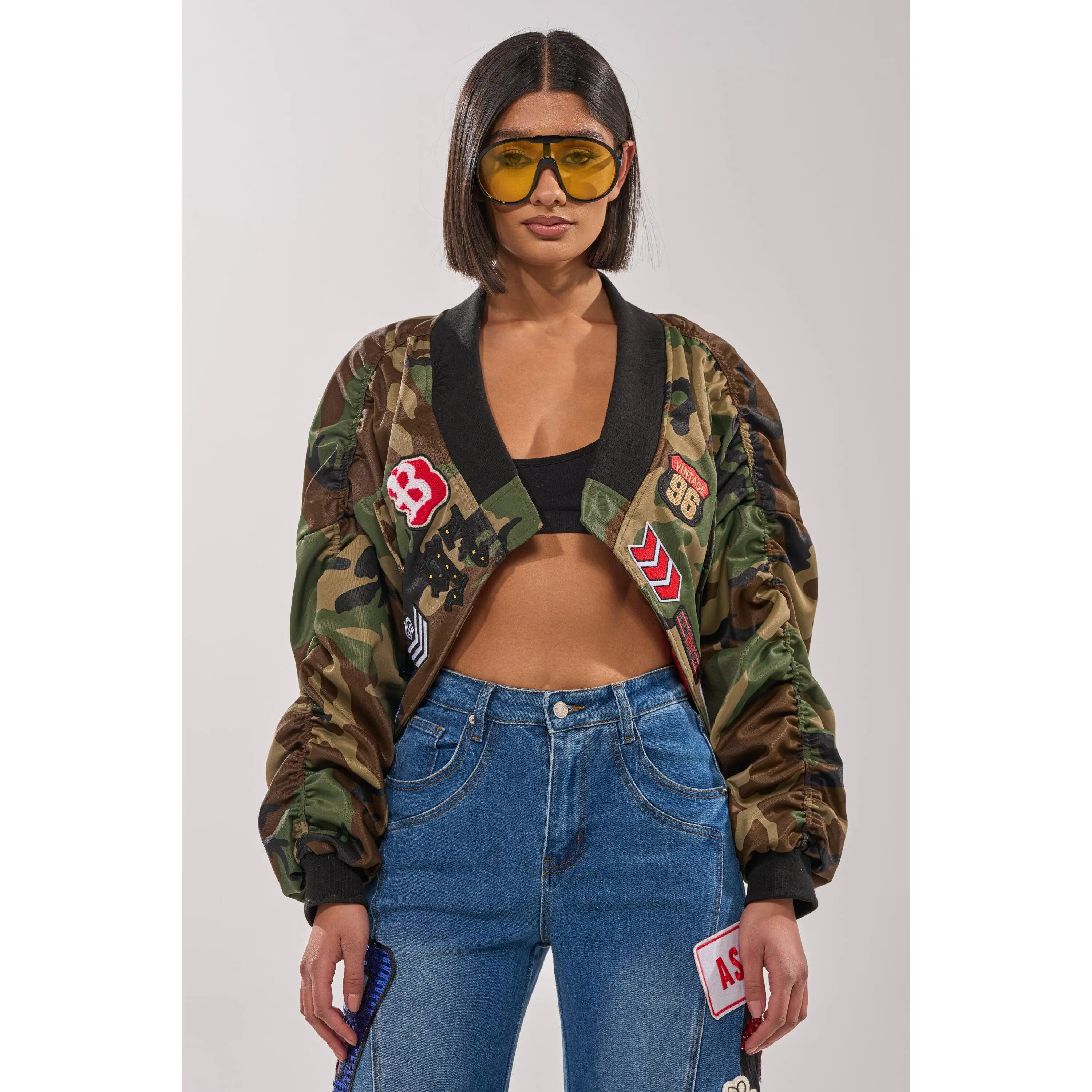 ON THE RUN CAMO BOMBER ON THE RUN CAMO BOMBER