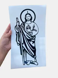San Judas Decal Car Window Decorative Sticker calco manias decal sticker decal bumper