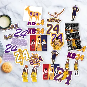 Stickers Pack 20 Pcs Lakers Colorful Laptop 24 Aesthetic Bumper Bike Car Water Waterproof Vinyl Skateboard Guitar Bottle Luggage