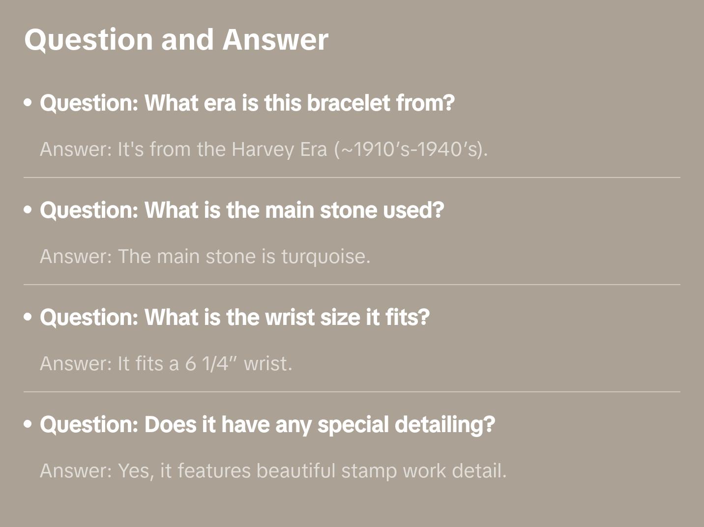 Harvey Era Navajo Sterling Silver Turquoise Cuff Bracelet