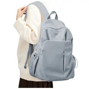 Basic Black Backpack For High School Women Men,Lightweight Casual Daypack College Backpack,Simple Bookbag For Teens Boys Girls,Waterproof School Bag