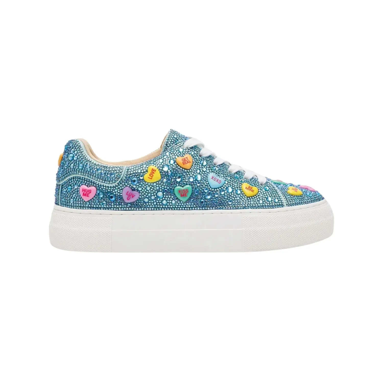 Betsey Johnson Sidny Hearts Sneaker R007
