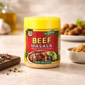 Tropical Heat Beef Masala Spice Seasoning 100g Pure & Natural Flavor Enhancer for Rich Flavors