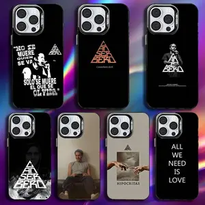 Residente Canserbero  Phone Case For iPhone 16 15 14 13 12 11 Pro Max Plus Mobile phone protective case XS SE Anti Fall Black Matte Hard Bumper