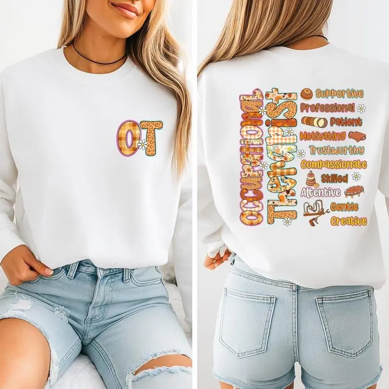 Occupational Therapist Fall Sweatshirt – Cozy Autumn OT Crewneck & Appreciation Gift For Therapists