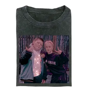 Malfoy and Crabbe Shirt, Slytherin Duo Tee, Funny Meme Shirt, Draco and Crabbe Design, Vintage Wizard T-shirt