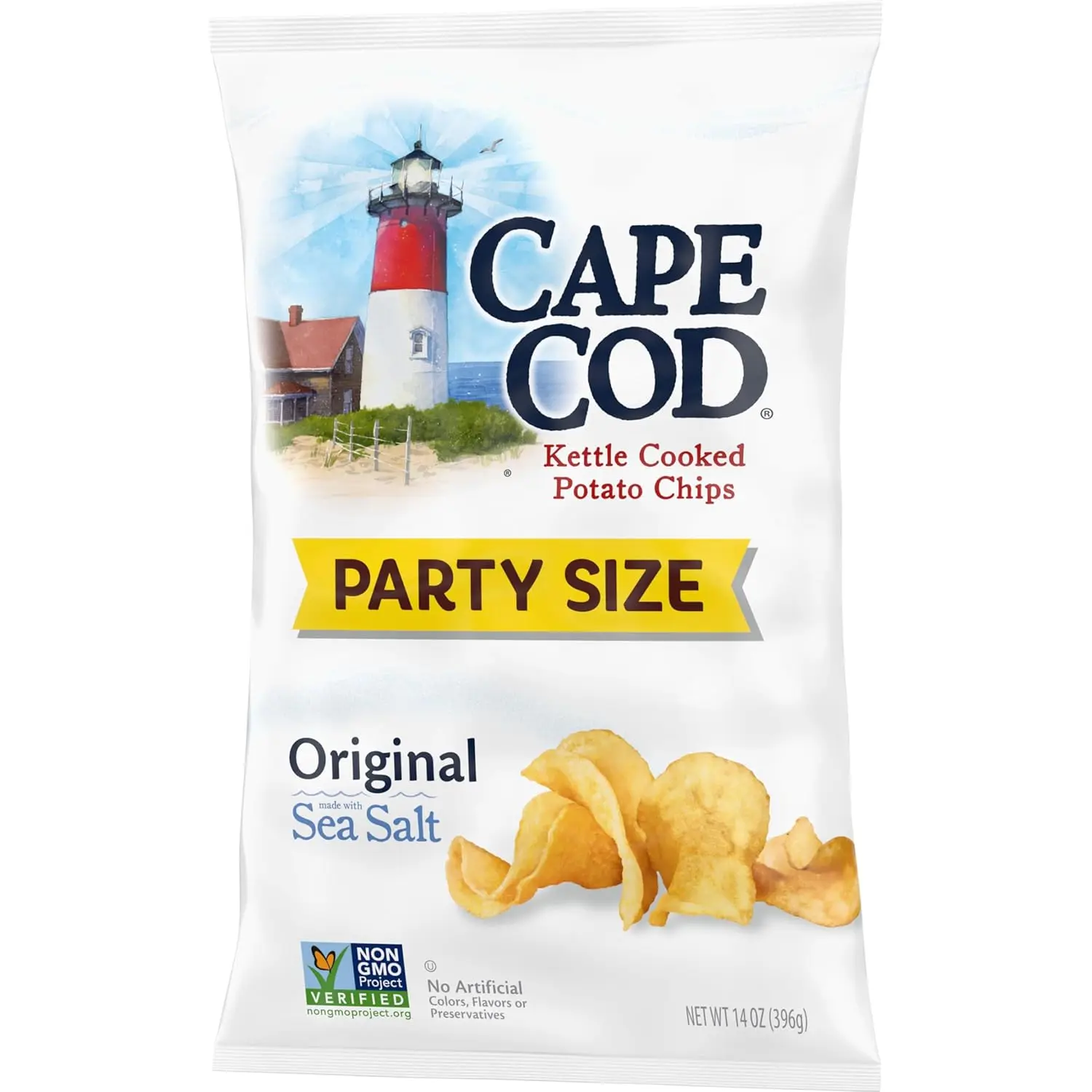 Cape Cod Potato Chips, Original Kettle 14 Oz Party Size