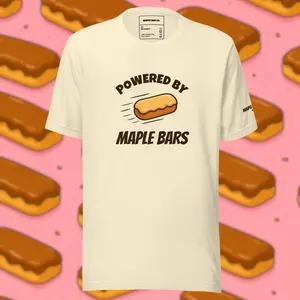 POWERED BY MAPLE Unisex T-shirt DROP 1