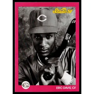 Eric Davis 1991 Studio #162 Cincinnati Reds