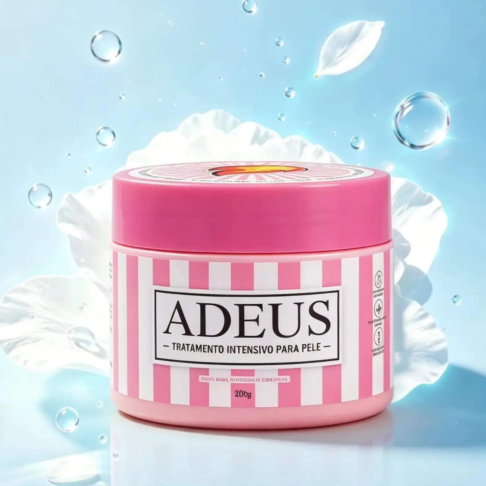 ADEUS Brazilian Body Cream - Firming Moisturizing Body Care with Caffeine & Arnica 10.56oz