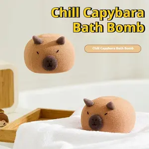 Capybara Bath Sponge Ball — Quick-Foaming, Soft Texture & Relaxing for Daily Showers