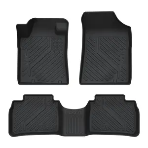 Lasfit Custom Fit Deep-Tread Car Floor Mats & Cargo Mat - 4 Pieces for 2013-2018 Nissan Altima, 1st & 2nd Row, Anti-Slip Design, Durable Automotive Interior Accessories